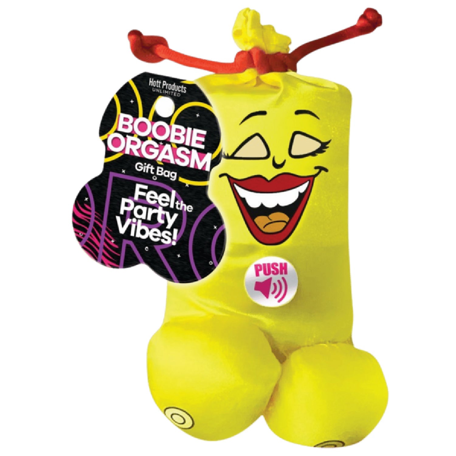 Boobie Orgasm Talking Bag – Novelty Sound Feature Gift Bag with Audible Module > Novelties > Gag Gifts