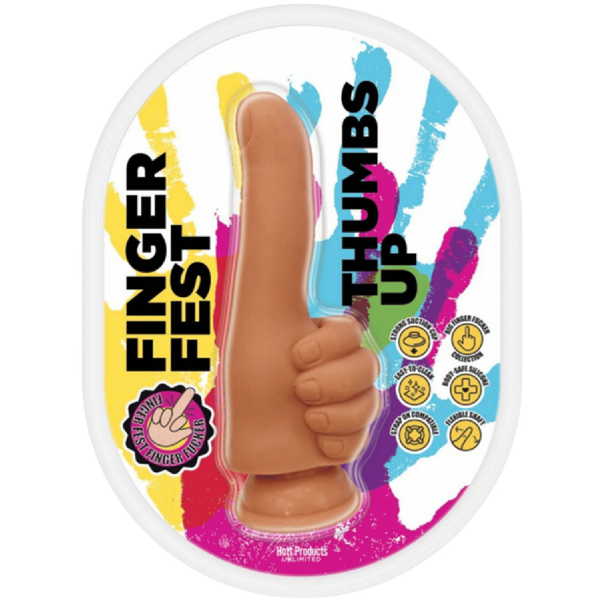 Thumbs Up (Tan) - 11cm Insertable > Dildos > Other Dildos