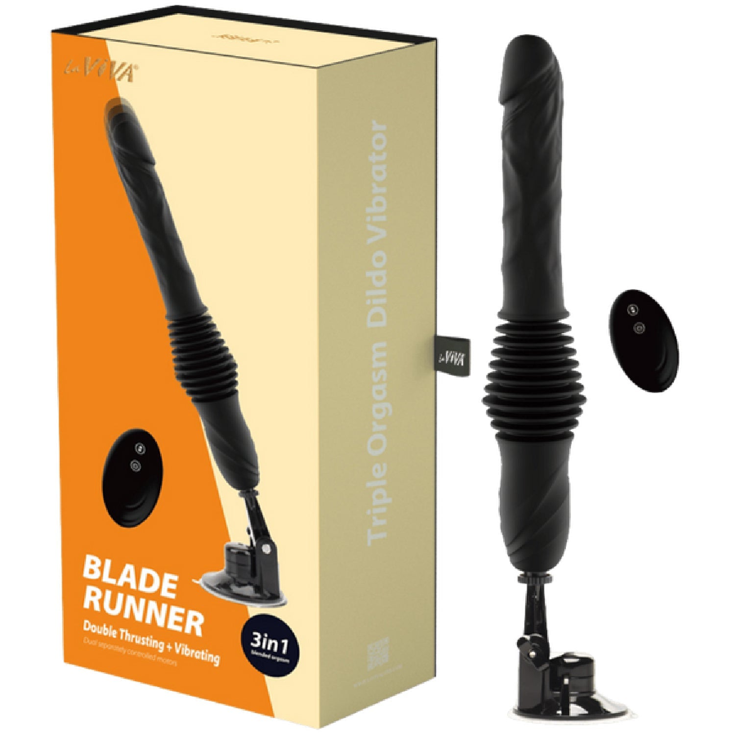 LaViva Blade Runner – Double Thrusting and Vibrating Premium Vibrator > Vibrators > Standard Vibrators Main image