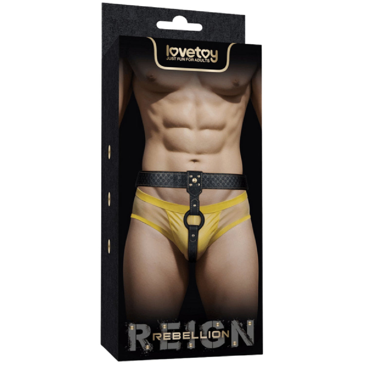 Rebellion Reign Strap-On Harness – Adjustable Durable PU Material Strap-On Harness > Dildos > Strap On Harnesses