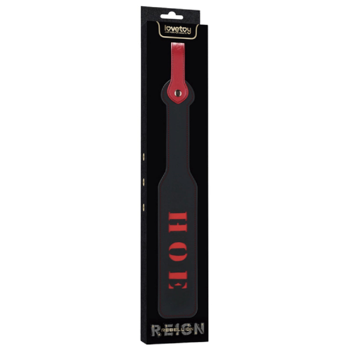 Rebellion Reign – 15 Inch PU Paddle with Cut-Out Design Paddle > Bondage Gear > Paddles