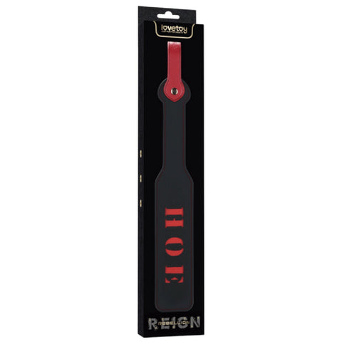 Rebellion Reign – 15 Inch PU Paddle with Cut-Out Design Paddle > Bondage Gear > Paddles