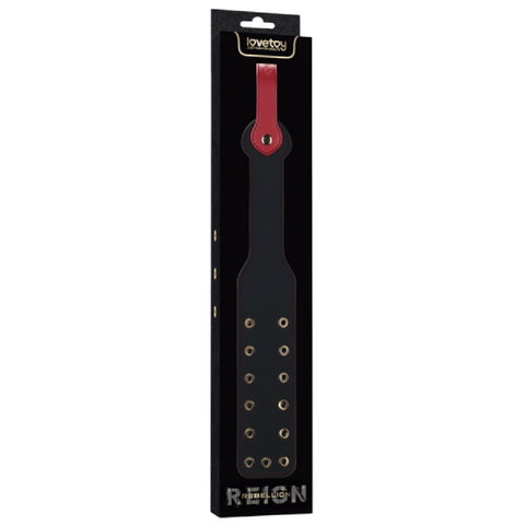 Rebellion Reign Dual-Branch Paddle – Durable PU Sensory Paddle 15 Inch > Bondage Gear > Paddles