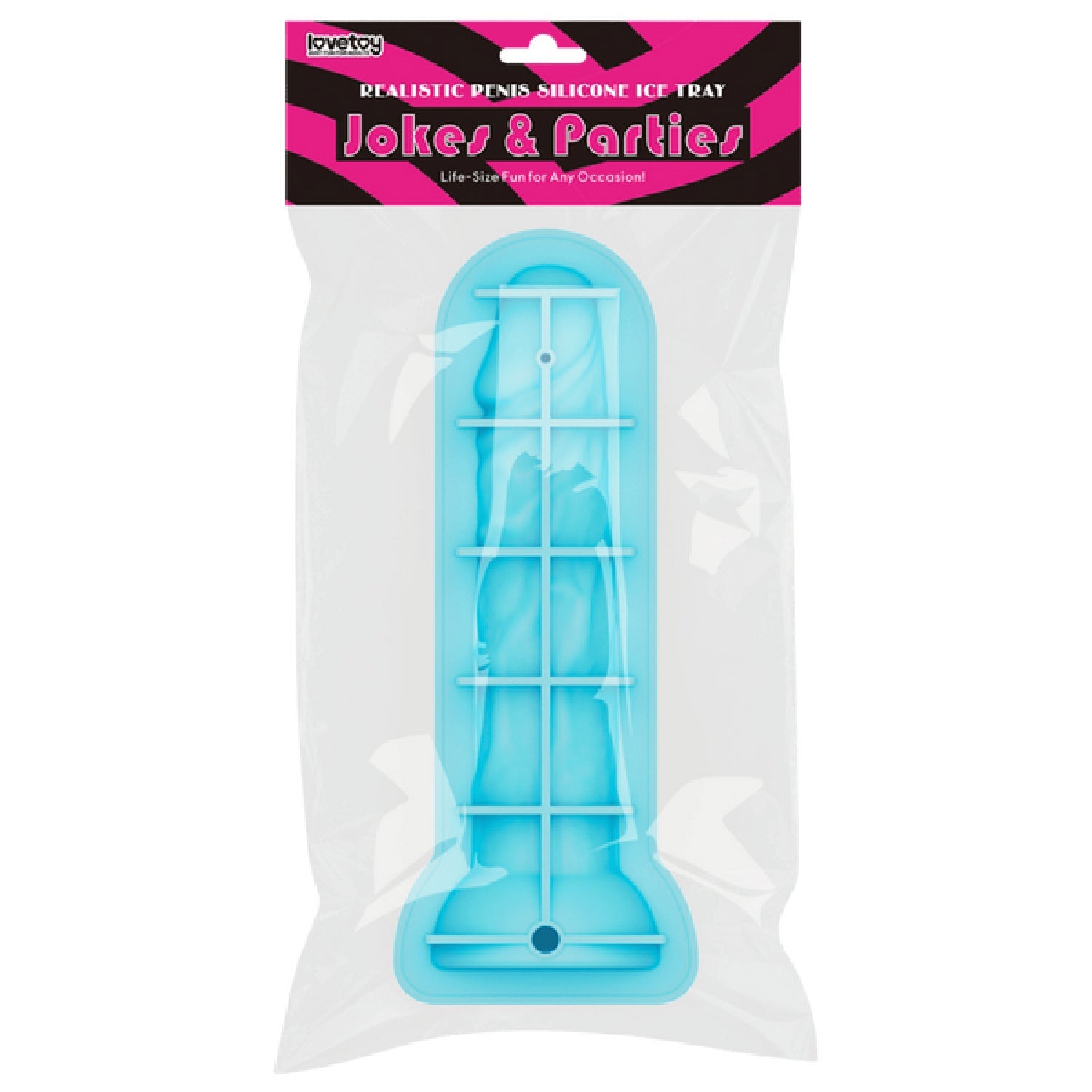 Realistic Penis-Shaped Silicone Ice Tray – Flexible Food-Grade Silicone Ice Mold > Novelties > Party Supplies Main image