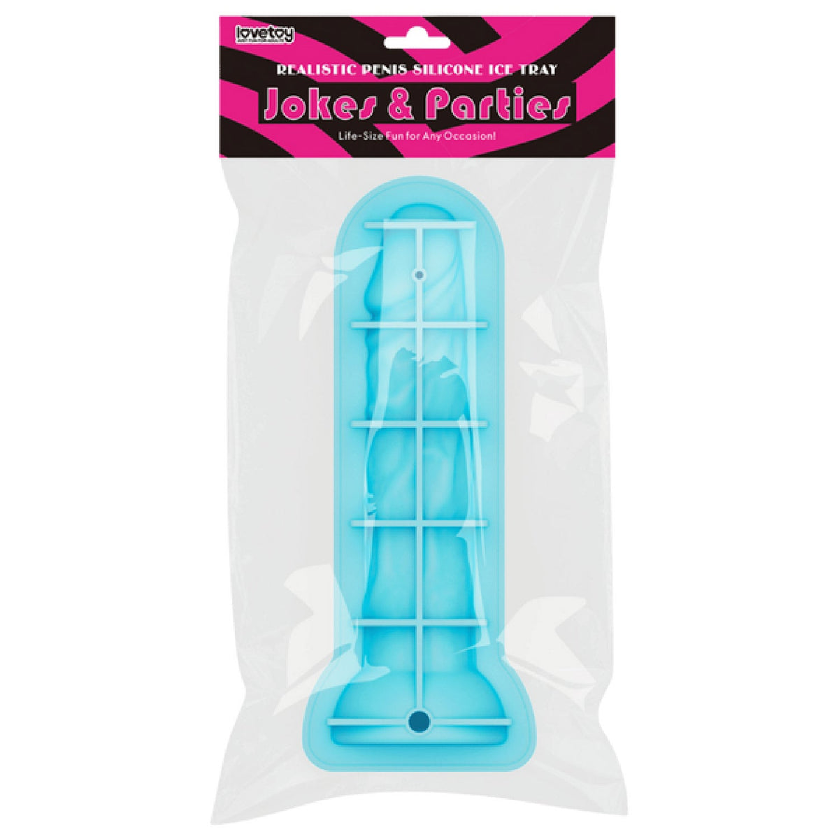 Realistic Penis-Shaped Silicone Ice Tray – Flexible Food-Grade Silicone Ice Mold > Novelties > Party Supplies