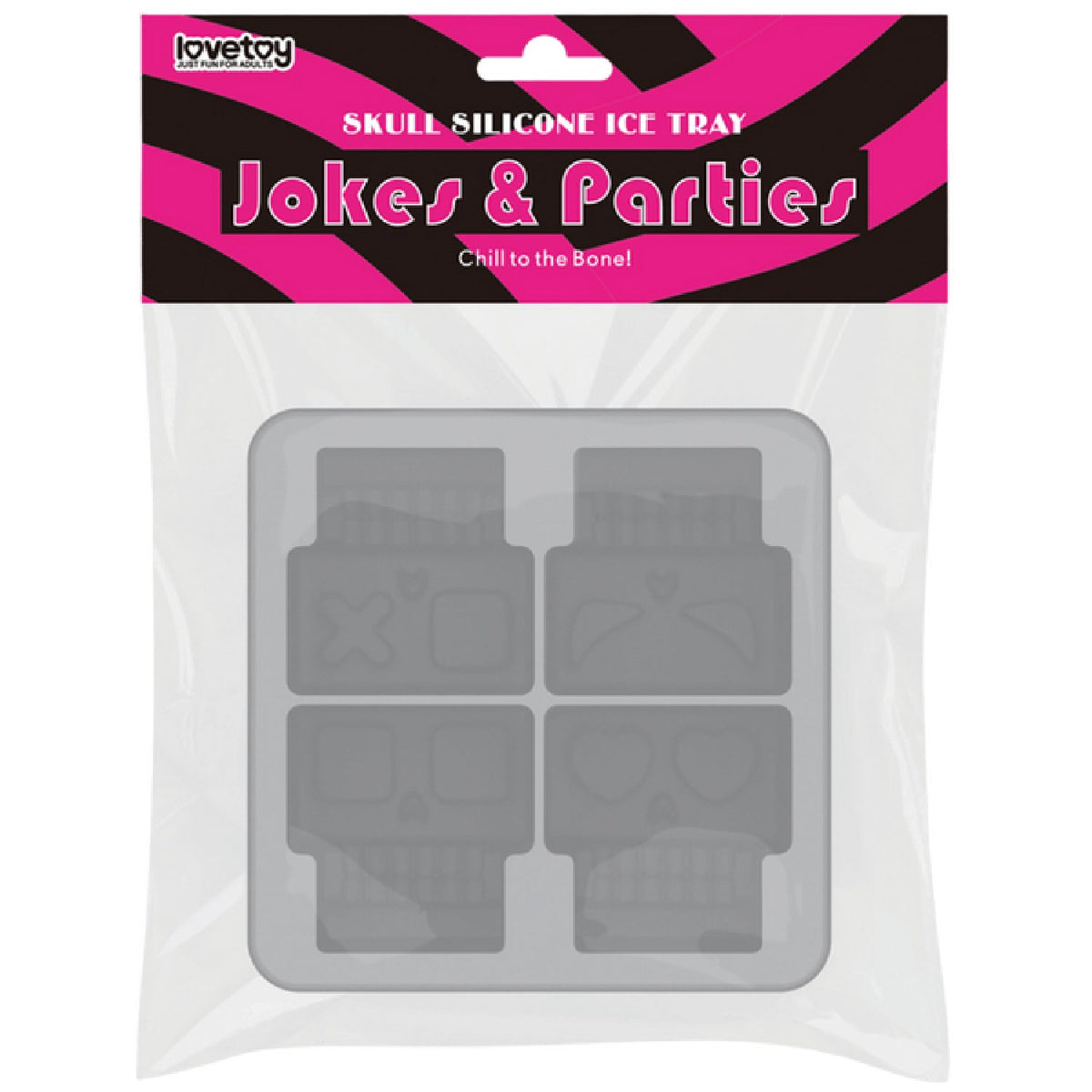 Skull Silicone Ice Tray – Flexible Food-Grade Silicone Drink Accessory > Novelties > Party Supplies