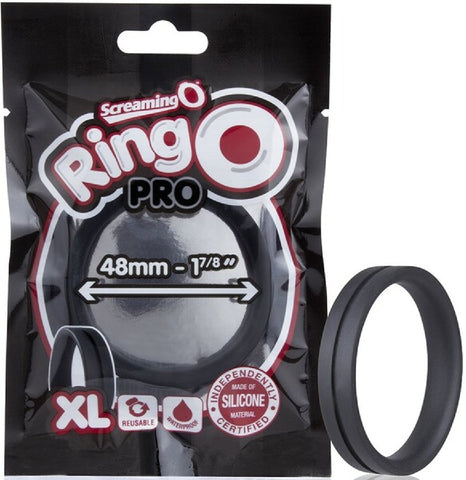 RingO Pro XL – Body-Safe Stretchy Silicone Penis Ring with Extra-Large Dimensions > Cock Ring > Single