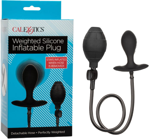CalExotics Weighted Silicone Inflatable Plug – Inflatable Weighted Anal Plug > Anal Range > Tunnel and Stretchers