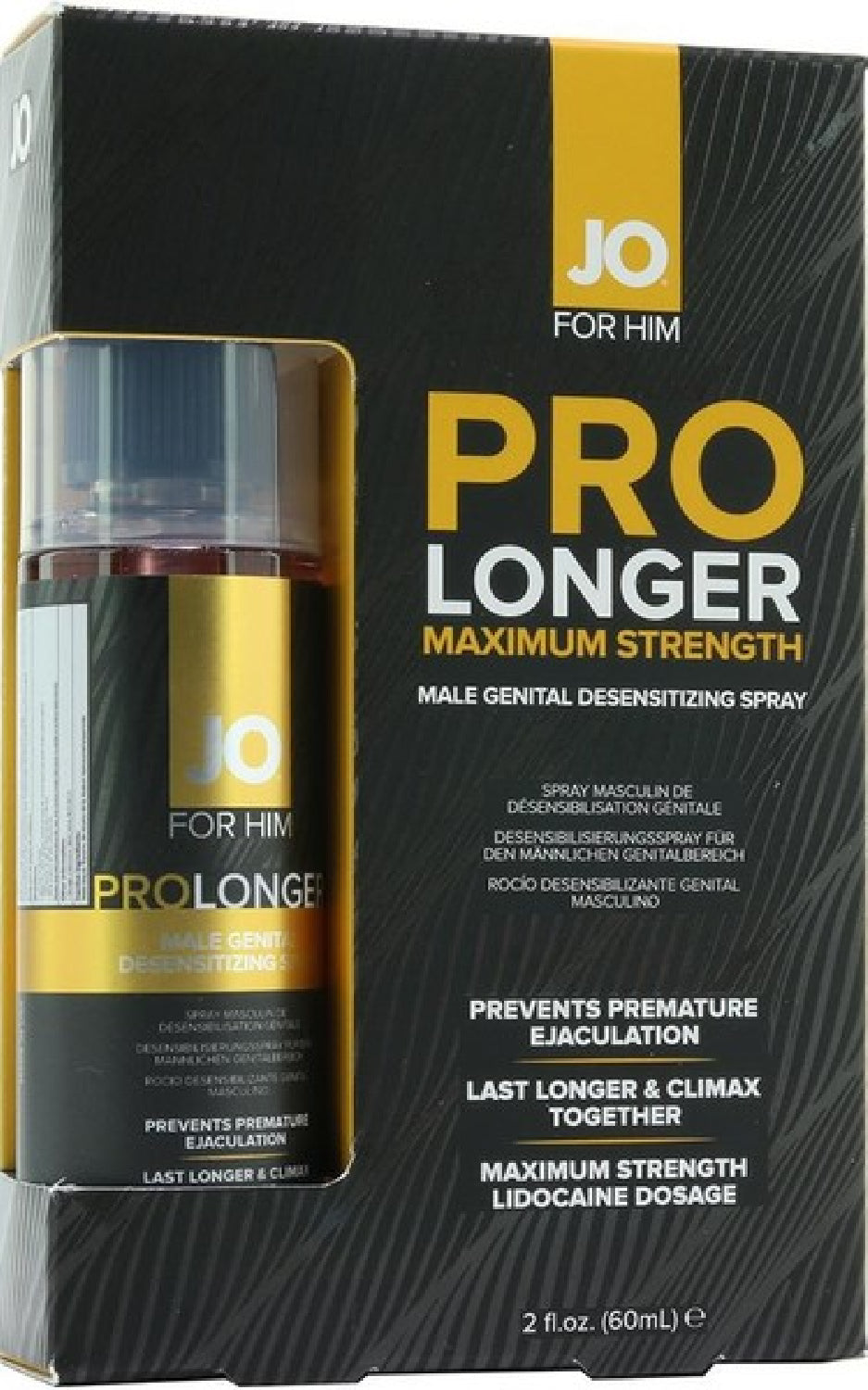 JO Prolonger Maximum Strength Spray (60mL) > Essentials > Mens Enhancers Main image