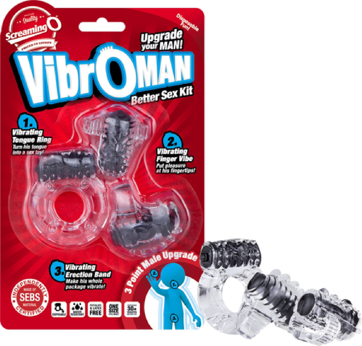 Vibroman Starter Kit – Mini Vibrators Exploration Sex Toy Set > Sex Toys > Couples Toys