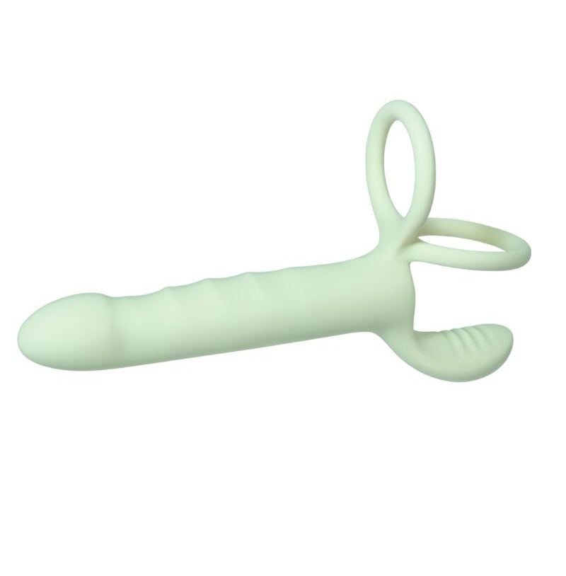 Rechargeable Silicone Vibrator - 5.5" Silicone Vibrating Sleeve > Vibrators > Standard Vibrators