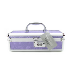 The Toy Chest Small Purple Lockable Case 12 x 4 x 4 Inches > Essentials > Toy Storage