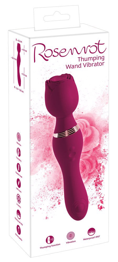 Orion | Rosenrot Thumping Wand Vibrator