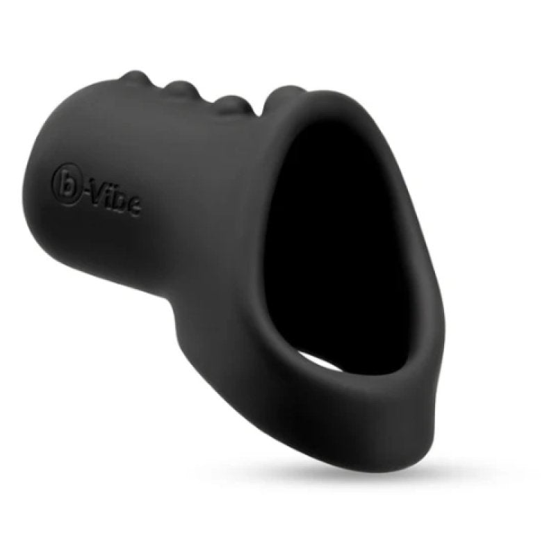 b-Vibe Flex Ring Shaft - Silicone Cock Ring And Ball Stretcher > Cock Ring > Sling