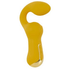 Double Vibrator Yellow Masturbator with 10 Vibration Modes and Flexible Vibro-Wings > Vibrators > Standard Vibrators