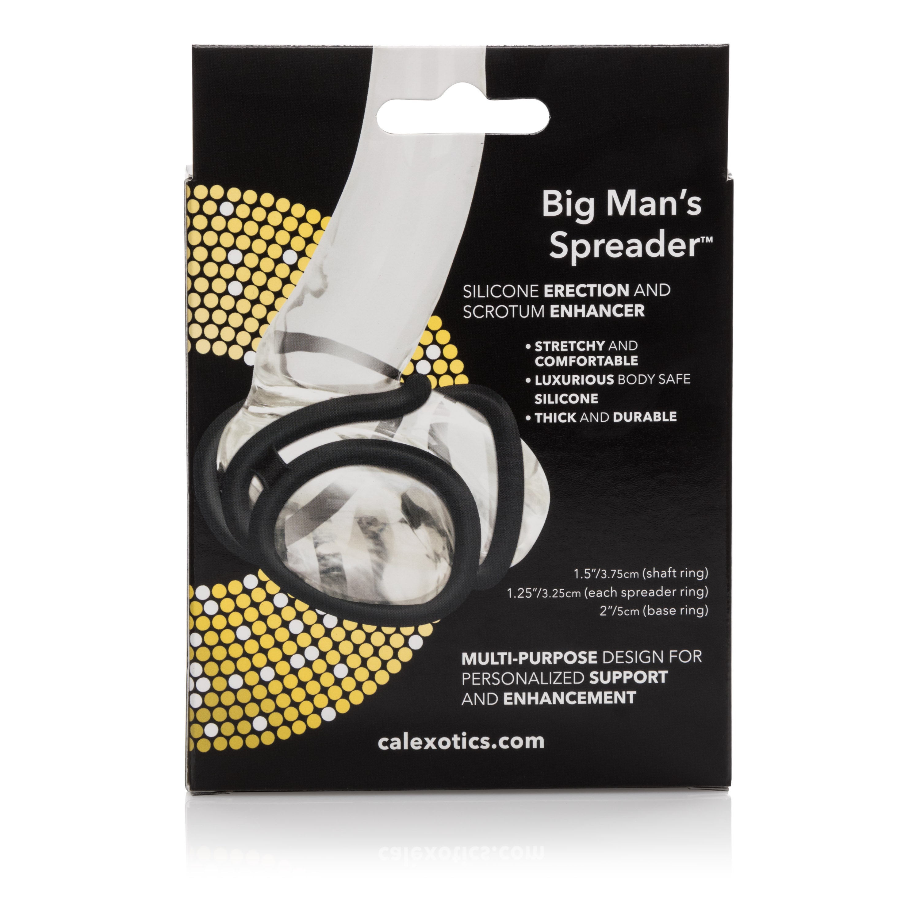 Big Man's Spreader Four-Point Erection System COCK RING Set
