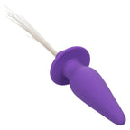 Southern Lights Vibrating Light Up Butt Plug - Purple
