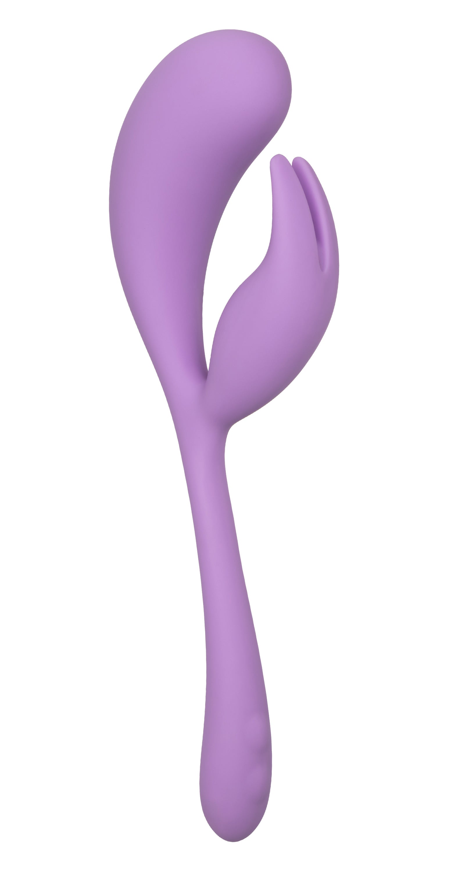 Elle Liquid Silicone Dual Flicker Vibrator in Purple with 10 Vibration Functions and Rechargeable > Vibrators > Ladies > Rabbit