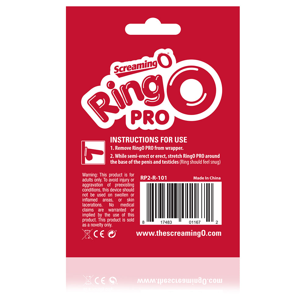 RingO Pro XL – Body-Safe Stretchy Silicone Penis Ring with Extra-Large Dimensions > Cock Ring > Single