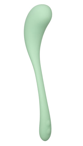 Elle Liquid Silicone Wand Vibrator in Mint Green with 10 Vibration Functions and Rechargeable > Vibrators > Standard Vibrators