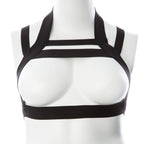 Gender Fluid Majestic Harness Black Size S-L Chest 31-47 Inches > Clothes > Womens Harnesses