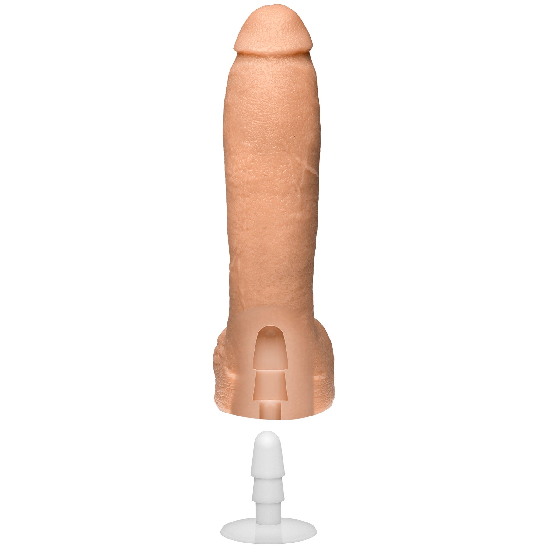 Jeff Stryker Realistic Cock Vanilla 10 Inch Beige Flesh Pink > Dildos > Performer Replica
