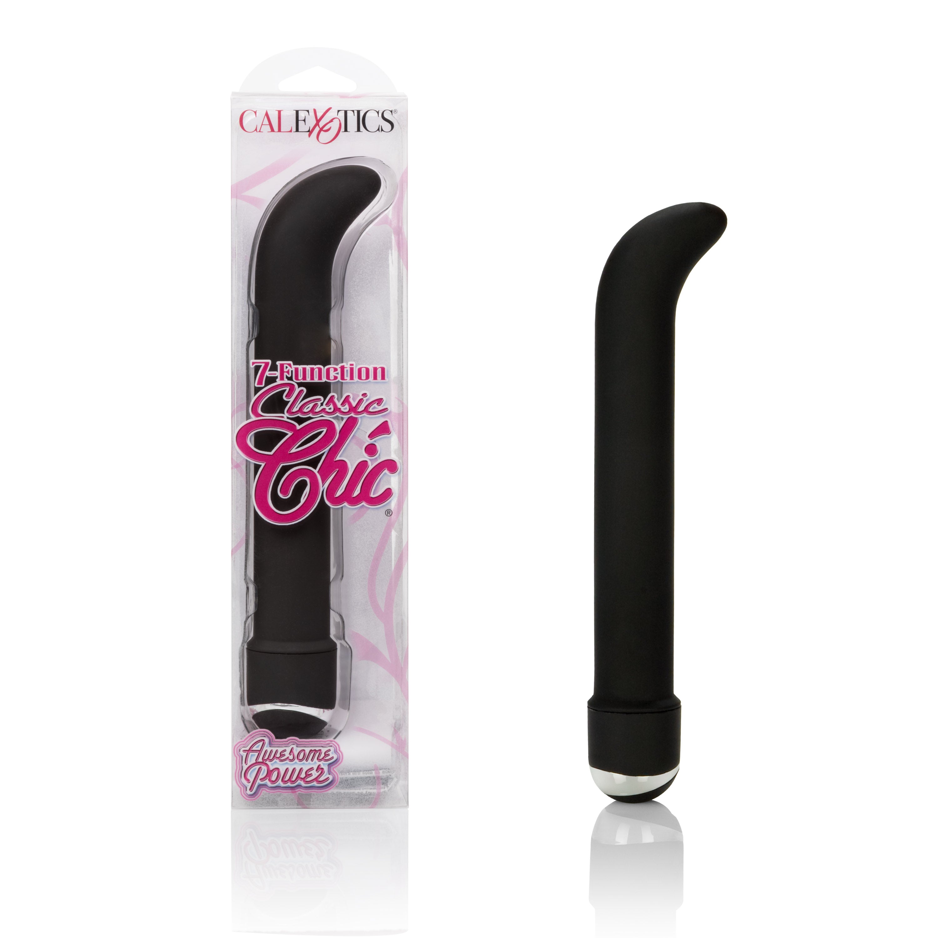 7 Function Classic Chic G Spot Massager Black 6.25 Inch > Sex Toys For Ladies > G-Spot Vibrators