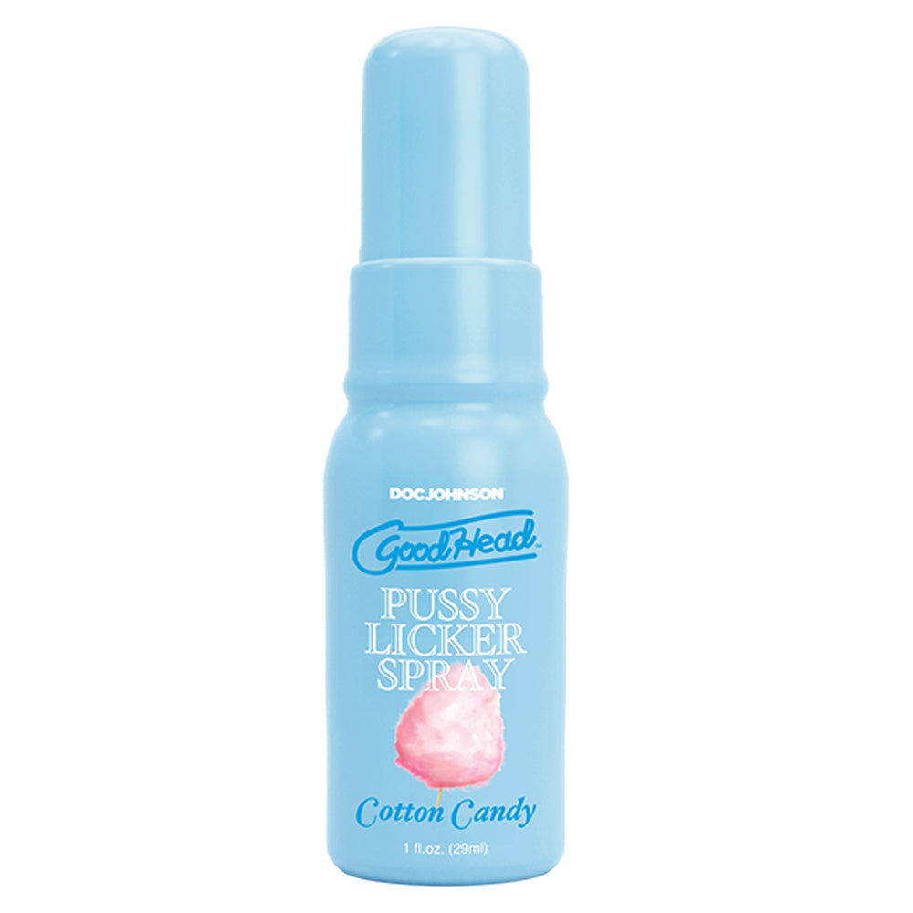 GoodHead Pussy Licker Spray Cotton Candy 29ml Sweet Flavored Oral Gel Spray > Lube > Oral Gels & Sprays