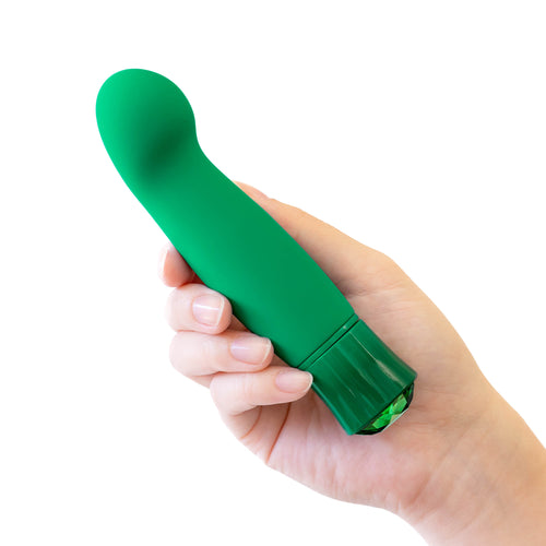 Oh My Gem Enchanting Emerald – Rechargeable G Spot Vibrator Vibrators