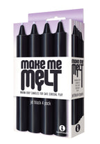 Make Me Melt Drip Candles Jet Drip Candles 4 Pack > Candles > Drip