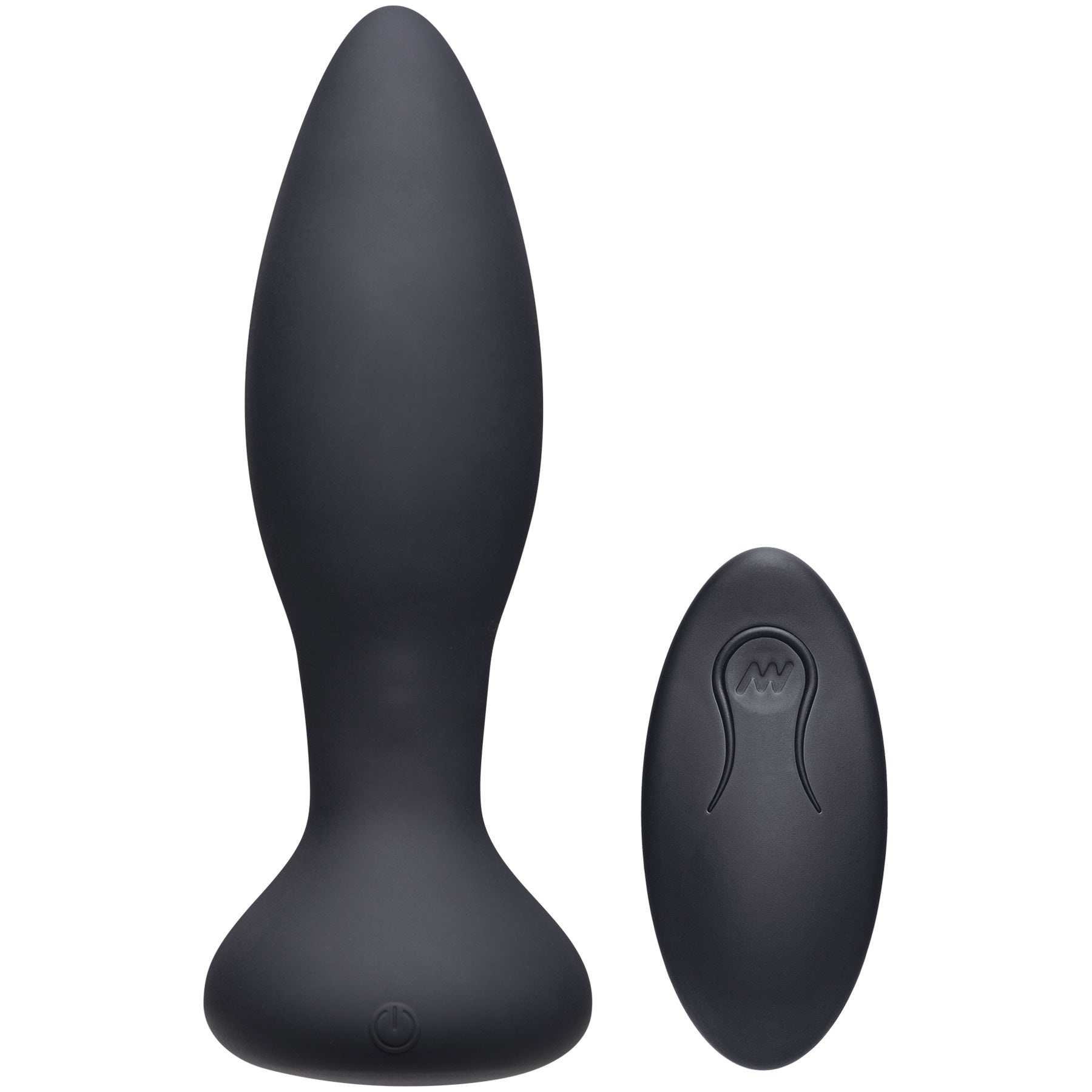Vibe - Experienced - Rechargeable Silicone Anal Plug With Remote (Black) > Anal Range > Vibrating Butt Plugs