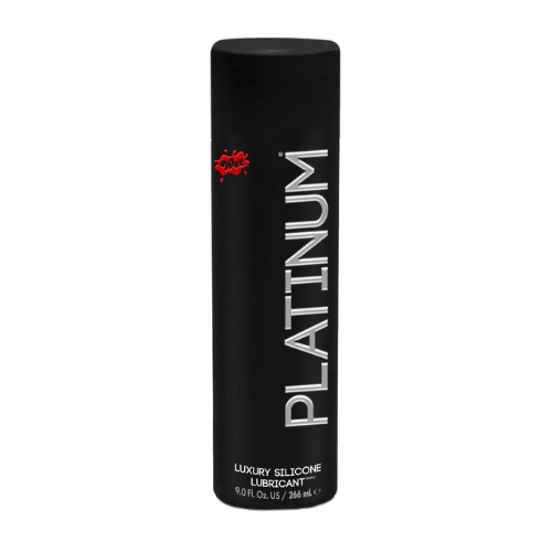 Wet Platinum Silicone Lubricant 9.0 Fl Oz 266 Ml Luxury Black Bottle Default Title Silicone Lubricant