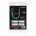 X-10 Blue Graduated Anal Beads with 10 Pliable Jelly Balls and Easy Retrieval Loop > Anal Range > Anal Beads