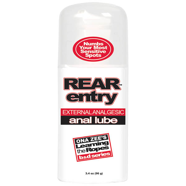Ona Zee's Rear Entry Anal Lubricant – Desensitising Anal Gel - 96g > Lube > Anal
