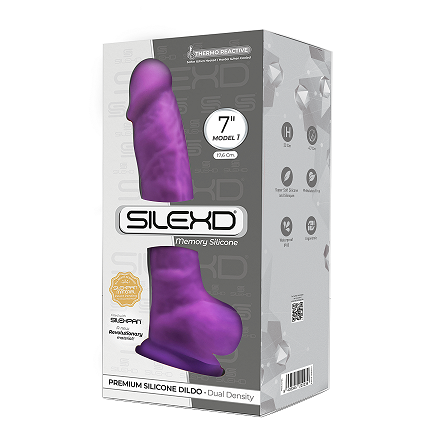 Silexd 7 Inch Model 1 Purple Vibrator Adult Sex Toy Default Title Butt Plugs