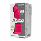 Silexd 9 Inch Model 2 Pink Premium Silicone Dildo Dual Density > Dildos > Large Dildos
