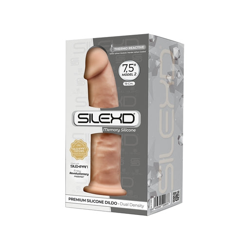 Silexd Model 2 (Flesh) – Silicone 7.5 Inch Dildo Secondary image