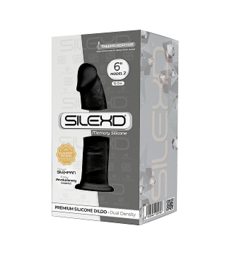 Silexd Model 2 – 6 Inch Dual Density Silicone Dildo Secondary image