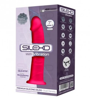SilexD Model 2 (Pink) – Dual Density Silicone Dildo Default Title Dildos & Dongs