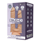 Silexd Model 1 Double Penetration Flesh Silicone Dildo (8 Inch and 7 Inch) > Vibrators > Realistic Vibrators