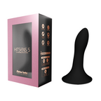 Adrien Lastic Hitsens 5 Black 5 Inch Dual Density Silicone Dildo > Dildos > Slim Dildos