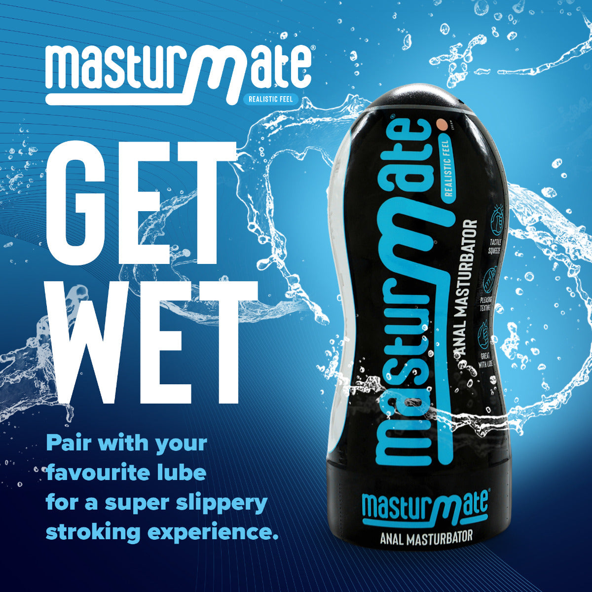 Masturmate Butt Cream Anal Stroker – Sleek Design Anal Masturbator > Sex Toys For Men > Masturbators > Manual