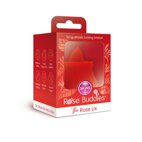 Skins Rose Buddies The Rose Flix – Clitoral Massager > Sex Toys For Ladies > Rose Stimulators