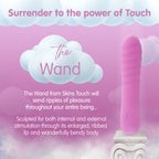 Skins Touch The Wand 165mm Silicone Rechargeable Wand Vibrator > Vibrators > Standard Vibrators