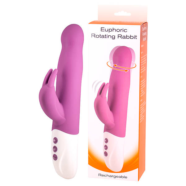 Seven Creations Euphoric Rotating Rabbit Vibrator with Gyrating Tip