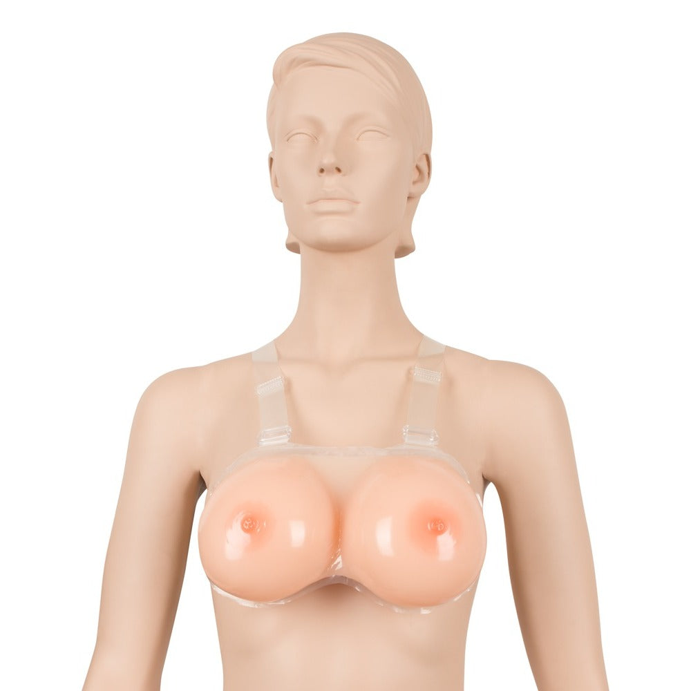 Strap On Silicone Breasts 1200g GENDER EXPRESSION