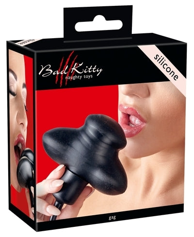 Bad Kitty Butterfly Inflatable Gag – Silicone and Latex Gag Accessory Default Title > Bondage Gear > Gags and Bits Main image