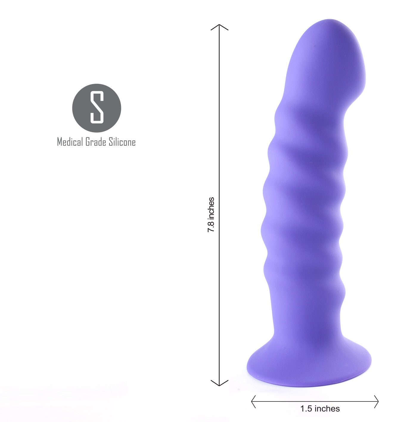 Maia Kendall 20 Centimeter Dong with Strong Suction Cup Base > Dildos > Neutral Dildos
