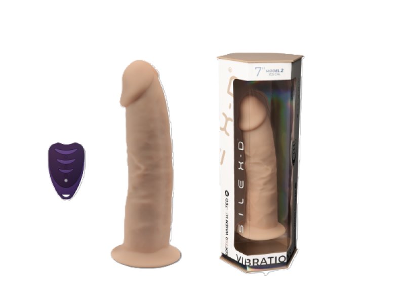 Silexd Model 2 – 7 Inch Dual-Density Hands-Free Vibrator Default Title > Dildos > Realistic Dildos Main image