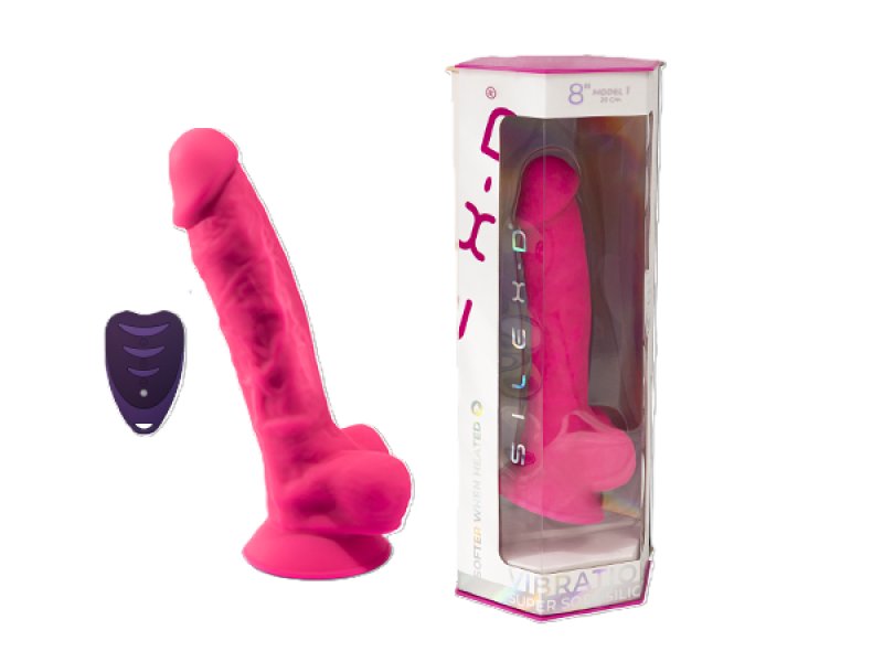 Silexd Model 1 – 8 Inch Vibrating Silicone Dildo Default Title > Dildos > Realistic Dildos Main image